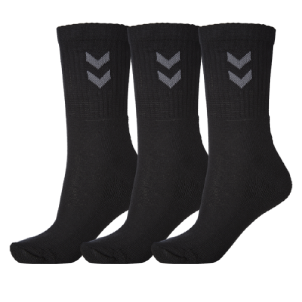 Hummel Basic 3er Pack Sportsocken - Schwarz